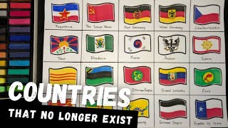 I draw flag of countries that no longer exist 👀 #flag