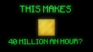 Gold Mining Makes How Much?!?!? Hypixel Skyblock