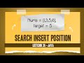 Search Insert Position - Leetcode 35 - Java