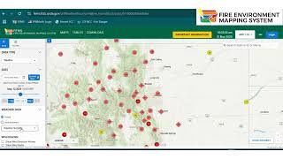 Fire Environment Mapping System