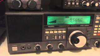 9565 KHz Radio Marti Greenville, USA, Yaesu FRG-8800