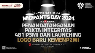 Penandatanganan Pakta Integritas 481 P3MI dan Launching Logo Baru KemenP2MI