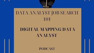 Step-by-step on how to apply for Data Analyst roles in the digital mapping domain - Job Search 101