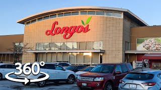 Longo's Tour: Explore Longo's Grocery Store in Canada - 360 VR Video (5K)