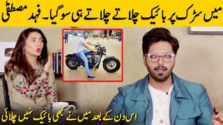 I Fell Asleep While Riding Harley Davidson | Fahad Mustafa Shocking Incident | Mahira Khan | SB2G
