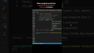 Python Tutorial: How to Calculate the Number of Days Between Two Dates in Python