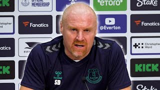 'Like most people in football, we were SHOCKED!' | Sean Dyche | Everton v Manchester United