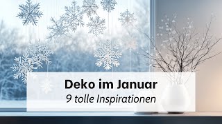 Deko für Januar: Wunderschöne Inspirationen