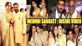 Sonam Kapoor & Anand Ahuja GRAND Mehndi Sangeet Ceremony | Inside Videos