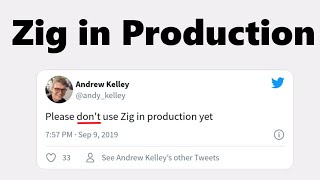 Zig in Production - Jens Goldberg