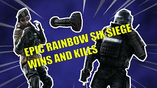 Rainbow Six Siege Epic Wins And Kills!