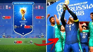 FIFA 18 PROPHEZEIT DIE WM 2018 !!! 🏆😳 FIFA 18 WM Modus