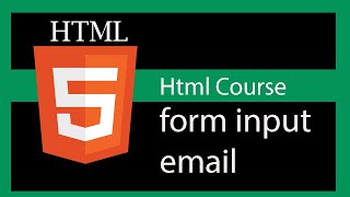 HTML 5 tutorial - form input type "email"