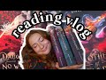 reading the entire war of lost hearts trilogy by carissa broadbent| FANTASY ROMANCE READING VLOG ⚔🔥