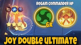 JOY DOUBLE ULTIMATE WITH CHOU SKILL 2 REGAIN COMMANDER HP | MAGIC CHES MLBB