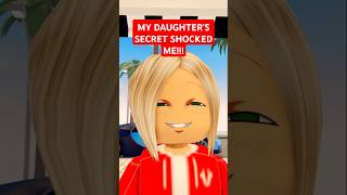 😱 MY DAUGHTER'S SECRET SHOCKED ME! #roblox #berry #shorts