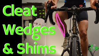 Cycling Cleat Wedges and Shims //  Control Knee Motion?