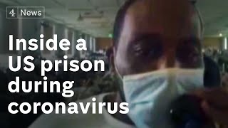 ‘We're sitting ducks waiting to die’ - US prisoner on coronavirus crisis