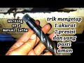 cara mengeTAP yang benar di mesin bubut || make thread || arifin LATHE