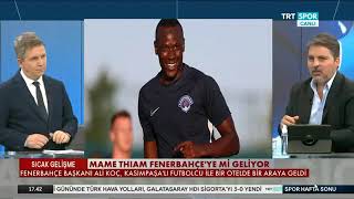Son Dakika|Fenerbahçe Başkanı Ali Koç Mame Thiam İle Bir Araya Geldi|Fenerbahçe Transfer Bombası