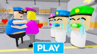 LIVE : PLAYING As All NEW Barry MORPHS AndUSING POWERS / NEW ROBLOX BARRY'S PRISON RUN V2 (OBBY)