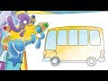 برنامج هيا نرسم - رسم باص - الحلقة 33 | قناة مرح - marah tv