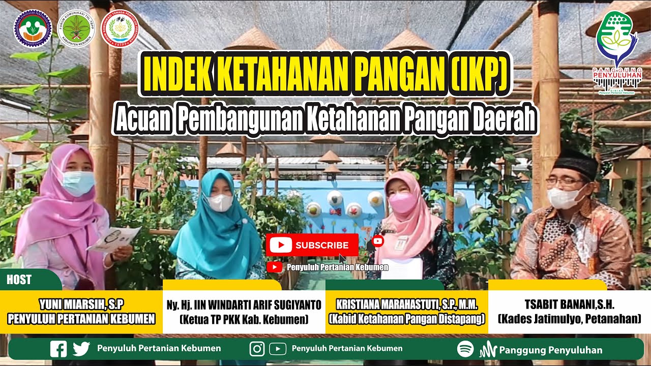 Wujudkan Ketahanan Pangan Nasional Dengan Indeks Ketahanan Pangan (IKP ...