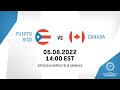 2022 Concacaf Womens Under-17 Championship | Puerto Rico vs Canada