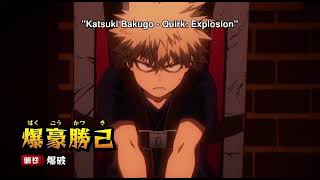 Bakugou- Go throw yourself into traffic (Dub)