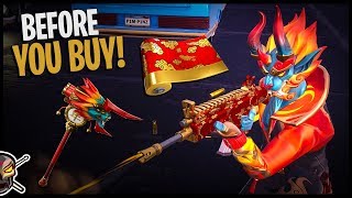 All Back Blings on Firewalker | Outburst Axe | Golden Clouds Wrap Showcase - Before You Buy