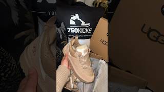 750Kicks Unboxing: UGG Lowmel Sand Brown Beige with @Client - Sneakers Review - Laces Fits YT Trends