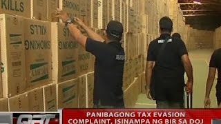 QRT: Panibagong tax evasion complaint, isinampa ng BIR sa DOJ vs. Mighty Corporation