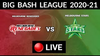 🔴 Big Bash Live Today | Melbourne Renegades vs Melbourne Stars | MLR vs MLS BBL Live