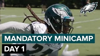 Day 1 Highlights of Mandatory Minicamp | Philadelphia Eagles