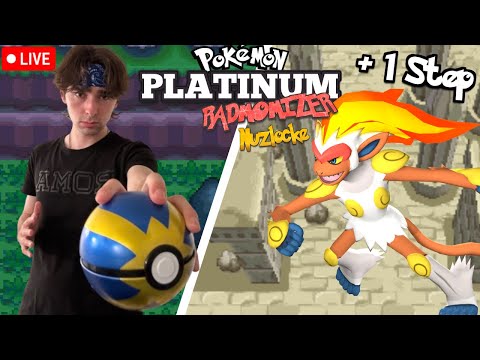 Pokemon Platinum Randomized Nuzlocke but every step is real (Part 2)