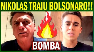 GRAVE: Bolsonaro e Nikolas se TRAEM, BRIGAM e CANCELAM MANIFESTÃO CONTRA Lula!!