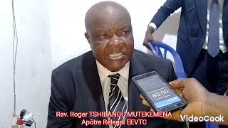 RETOUR À MBUJIMAYI DE L'apôtre Roger TSHIBANGU MUTEKEMENA ce lundi 9 septembre 2024