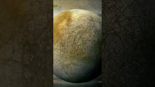La lune Europe et sa rotation #astronomie #espace #etoiles