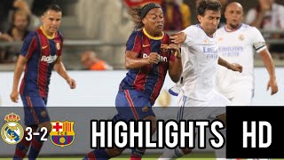 HIGHLIGHTS | Barça Legends 2-3 Real Madrid Leyendas