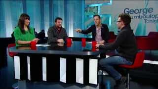 The Panel: Pay Chen, Ron Pederson, Mark Forward on George Stroumboulopoulos Tonight (1/14/14)
