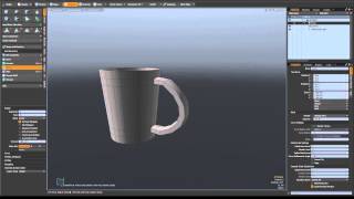 Luxology Modo 701 Tazzina (esempio tutorial)