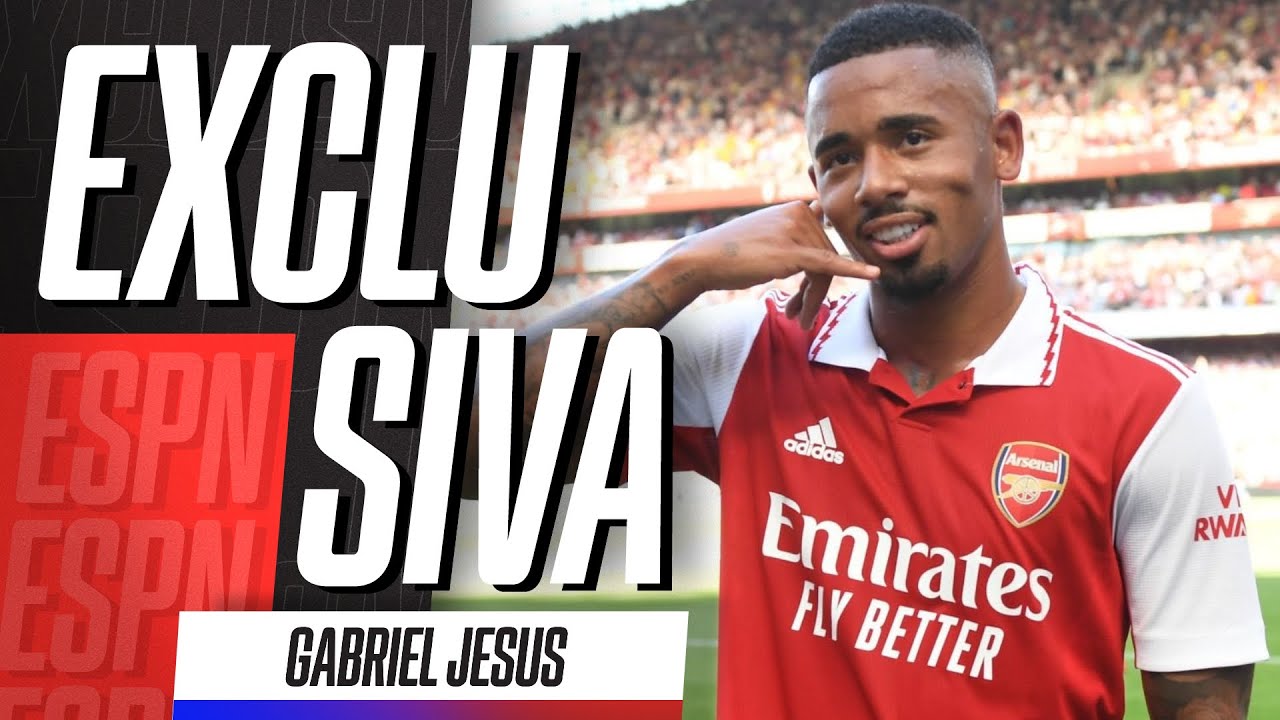 GABRIEL JESUS BRILHA PELO ARSENAL E DIZ À ESPN QUE 'VOLTOU A SORRIR' NO ...