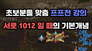 [프로토스 강의] 프프전 서로 1012 일 때 기본개념 설명