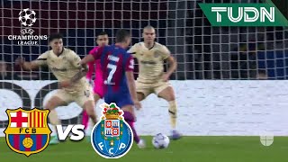 ¡NO LA QUIEREN METER! | Barcelona 2-1 Porto | UEFA Champions League 23/24 | TUDN