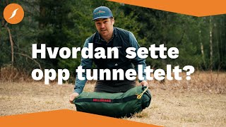 Hvordan sette opp tunneltelt? | Fjellsport.no