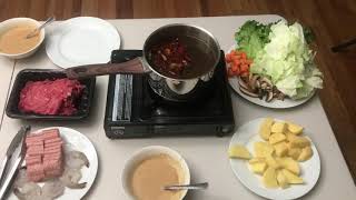 How to make hot pot at home |  自制火锅，冬天在家吃好治愈