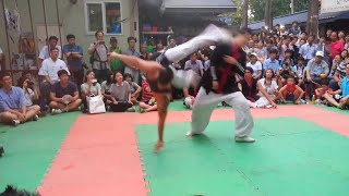 Capoeira vs Taekwondo - Real Fight - part 2