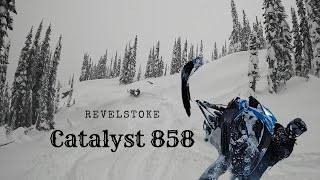 Revelstoke Day 1 Catalyst 858 Break In!