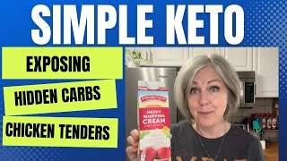 Exposing Hidden Carbs / Crispy Chicken Tenders Recipe / What I Eat In A Day