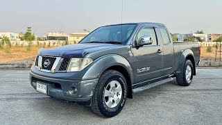 NISSAN NAVARA 2.5 CALIBRA. ปี11. mt. สีเทา. ตัวสูง.- รถสวยเดิมไม่มีชน. น้อตไม่มีขยับทุกจุด